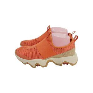 Sorel Women's Orange Kinetic Impact II Strap Mesh Slip-On Athletic Sneaker Sz 7